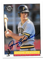 Jason Kendall Signed 1993-94 Fleer Excel Baseball Card
