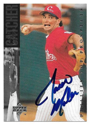Jason Moler Signed 1994 Upper Deck Minors Baseball Card - Philadelphia Phillies