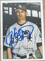 Javier Vazquez Signed 2007 Bowman Heritage Baseball Card - Chicago White Sox