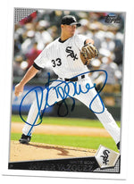 Javier Vazquez Signed 2009 Topps Baseball Card - Chicago White Sox - PastPros