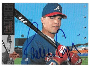 Javy Lopez Signed 1994 Upper Deck Baseball Card - Atlanta Braves