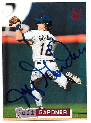 Jeff Gardner Signed 1994 Topps Stadium Baseball Card - San Diego Padres