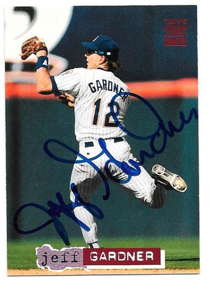 Jeff Gardner Signed 1994 Topps Stadium Baseball Card - San Diego Padres - PastPros