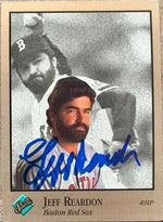 Jeff Reardon Signed 1992 Studio Baseball Card - Boston Red Sox