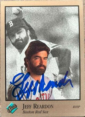 Jeff Reardon Signed 1992 Studio Baseball Card - Boston Red Sox - PastPros