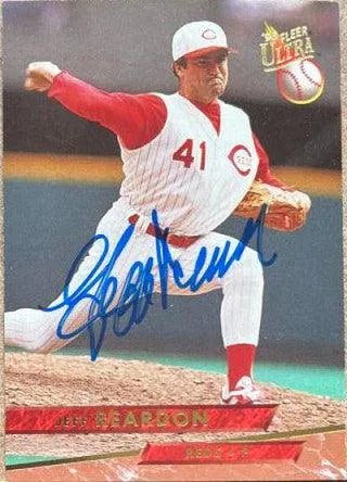 Jeff Reardon Signed 1993 Fleer Ultra Baseball Card - Cincinnati Reds