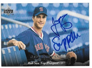 Jeff Suppan Signed 1995 Upper Deck Minors Baseball Card - Boston Red Sox