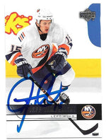 Jeff Tambellini Signed 2006-07 Upper Deck Hockey Card - New York Islanders - PastPros