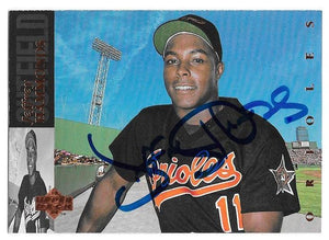 Jeffrey Hammonds Signed 1994 Upper Deck Baseball Card - Baltimore Orioles - PastPros