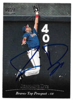 Jermaine Dye Signed 1995 Upper Deck Minors Baseball Card - Atlanta Braves