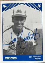 Joe Hesketh Signed 1983 TCMA Baseball Card - Memphis Chicks