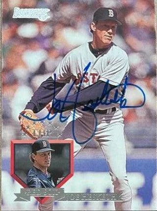 Joe Hesketh Signed 1995 Donruss Baseball Card - Boston Red Sox