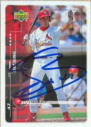 Joe McEwing Signed 1999 Upper Deck McDonald's Baseball Card - St Louis Cardinals - PastPros