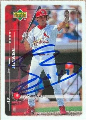 Joe McEwing Signed 1999 Upper Deck McDonald's Baseball Card - St Louis Cardinals