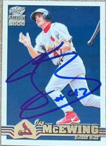 Joe McEwing Signed 2000 Pacific Paramount Baseball Card - St Louis Cardinals
