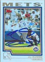 Joe McEwing Signed 2004 Topps Baseball Card - New York Mets