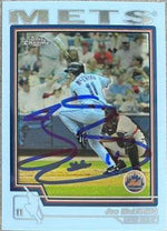 Joe McEwing Signed 2004 Topps Chrome Baseball Card - New York Mets - PastPros