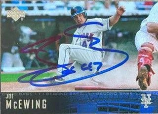 Joe McEwing Signed 2004 Upper Deck Baseball Card - New York Mets