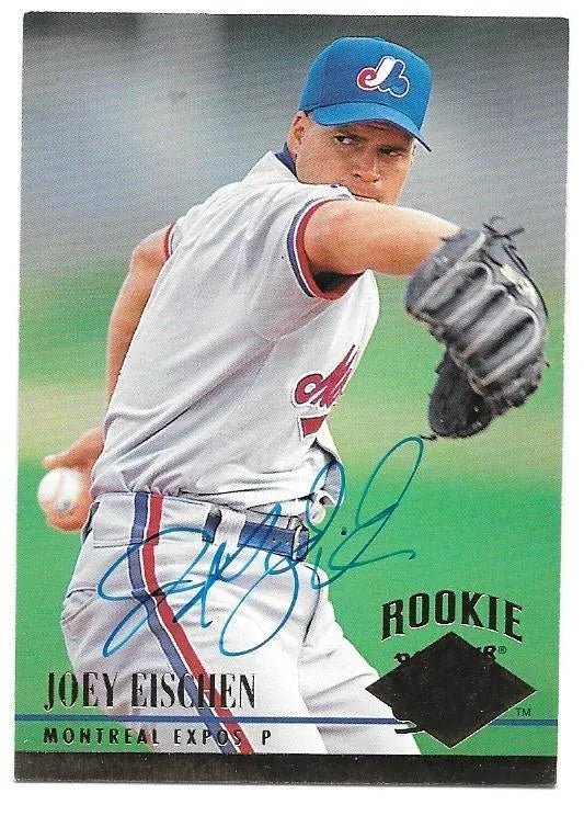 Joey Eischen Signed 1994 Ultra Baseball Card - Montreal Expos