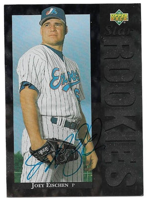 Joey Eischen Signed 1994 Upper Deck Baseball Card - Montreal Expos - PastPros