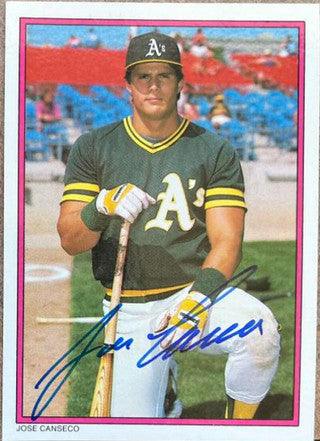 Jose Canseco Signed 1988 Topps All-Star Set Collector's Edition Baseball Card - Oakland A's - PastPros