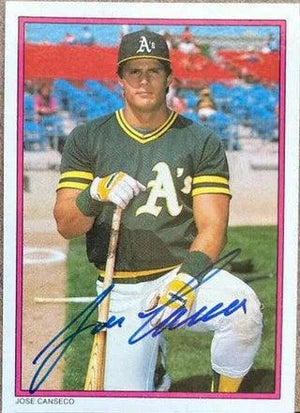 Jose Canseco Signed 1988 Topps All-Star Set Collector's Edition Baseball Card - Oakland A's