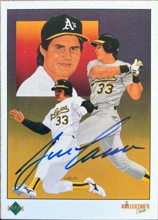 Jose Canseco Signed 1989 Upper Deck All-Star Baseball Card - Oakland A's #670 - PastPros