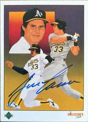 Jose Canseco Signed 1989 Upper Deck All-Star Baseball Card - Oakland A's #670