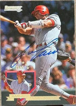 Jose Canseco Signed 1995 Donruss Baseball Card - Texas Rangers