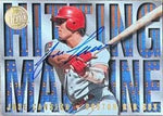 Jose Canseco Signed 1995 Fleer Ultra Hitting Machine Gold Medallion Baseball Card - Boston Red Sox