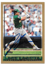 Jose Canseco Signed 1998 Topps Baseball Card - Oakland A's - PastPros