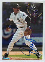 Jose Deleon Signed 1994 Fleer Update Baseball Card - Chicago White Sox - PastPros