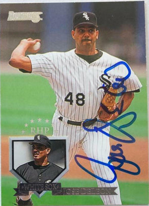 Jose Deleon Signed 1995 Donruss Baseball Card - Chicago White Sox - PastPros