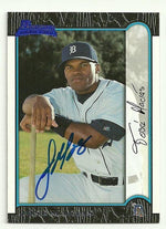 Jose Macias Signed 1999 Bowman Baseball Card - Detroit Tigers - PastPros