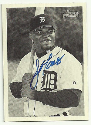 Jose Macias Signed 2001 Bowman Heritage Baseball Card - Detroit Tigers - PastPros