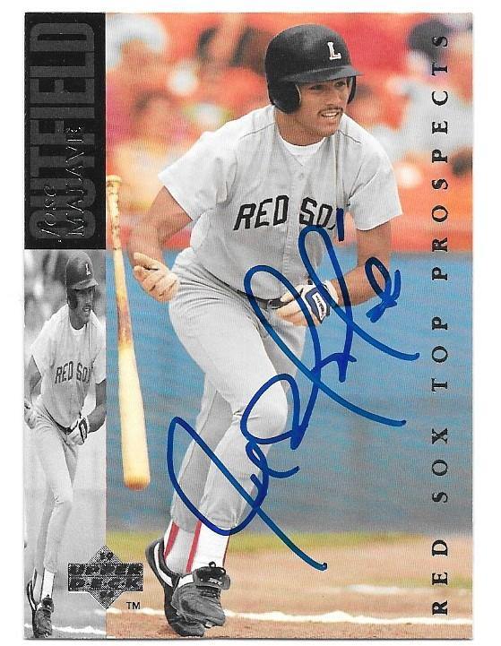Jose Malave Signed 1994 Upper Deck Minors Baseball Card - Boston Red Sox - PastPros