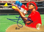 Jose Rijo Signed 1995 Pinnacle Baseball Card - Cincinnati Reds