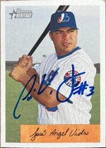 Jose Vidro Signed 2002 Bowman Heritage Baseball Card - Montreal Expos - PastPros