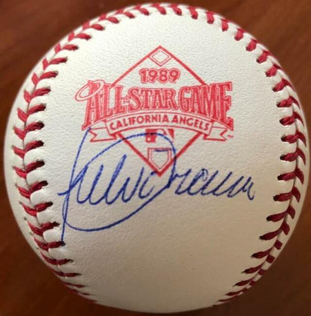 Julio Franco Signed 1989 All-Star Game Baseball - PastPros