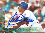 Julio Franco Signed 1994 Stadium Club Team Baseball Card - Texas Rangers - PastPros