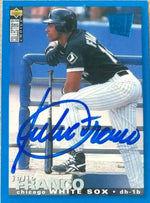 Julio Franco Signed 1995 Collector's Choice SE Baseball Card - Chicago White Sox