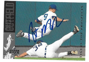 Justin Mashore Signed 1994 Upper Deck Minors Baseball Card - Detroit Tigers - PastPros