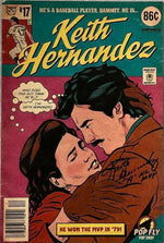 Keith Hernandez Pop Fly Pop Shop Print #55 – Signed by Keith Hernandez w/MVP Insc & Daniel Jacob Horine