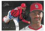Ken Hill Signed 1995 Flair Baseball Card - St Louis Cardinals