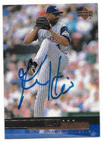 Ken Hill Signed 2000 Upper Deck Baseball Card - Anaheim Angels
