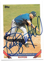 Kent Bottenfield Signed 1993 Topps Baseball Card - Montreal Expos - PastPros
