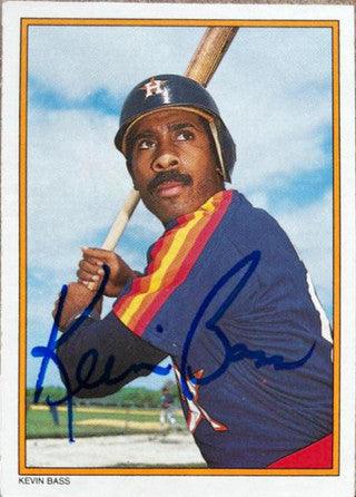 Kevin Bass Signed 1987 Topps All-Star Set Baseball Card - Houston Astros - PastPros