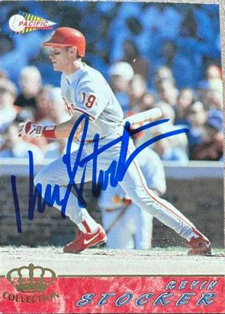 Kevin Stocker Signed 1994 Pacific Baseball Card - Philadelphia Phillies - PastPros