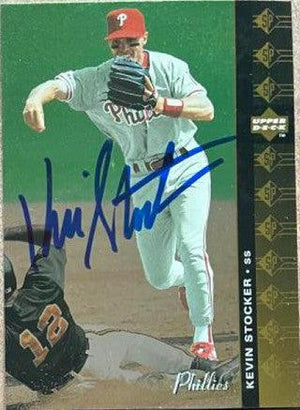 Kevin Stocker Signed 1994 SP Baseball Card - Philadelphia Phillies - PastPros