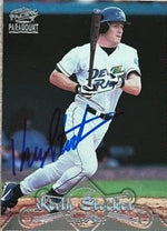 Kevin Stocker Signed 1998 Pacific Paramount Baseball Card - Tampa Bay Devil Rays